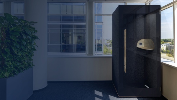 Blog miniatura Cisza i spokój na wagę złota. HIDE PHONE BOOTHS – kabiny akustyczne do biur.