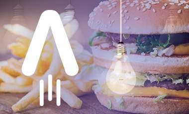 Hamburger z Logo Marcova